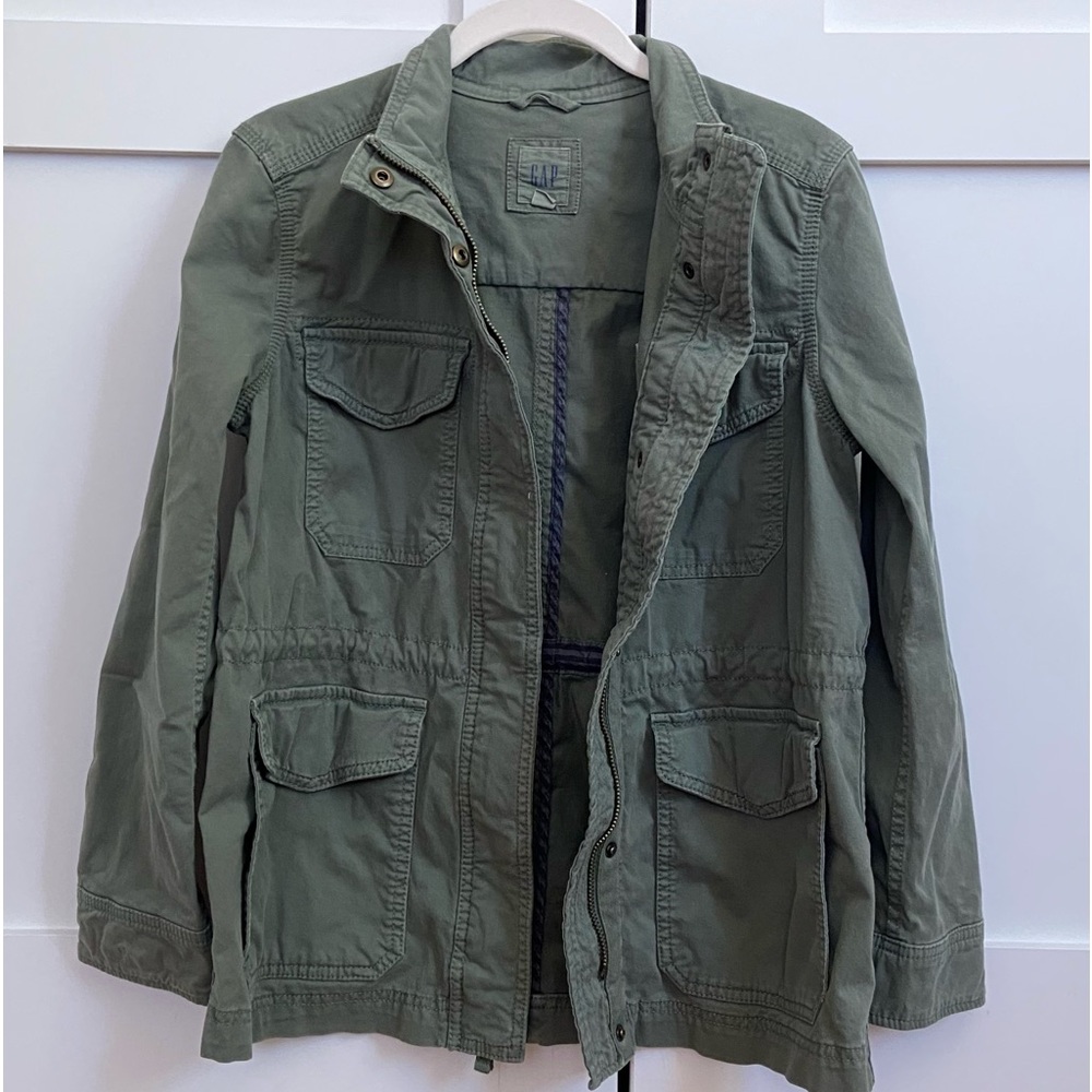 Gap Olive Green Utility Jacket